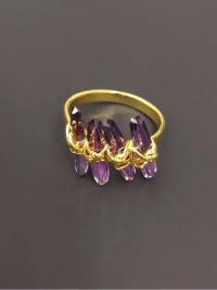 Shakil Ismail, Rings, Stone - Amethyst, Designer Jewelry, AC-SKL-194